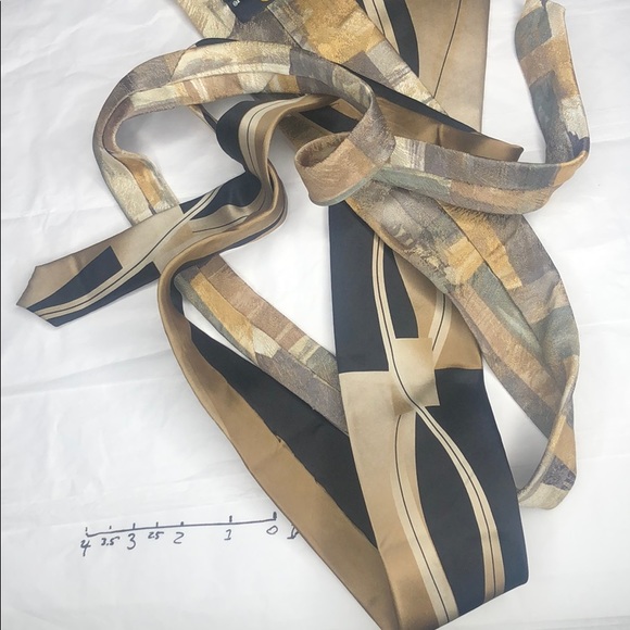 3/$15 Puritan Tie set of 2 silk, Polyester brown - Picture 6 of 10